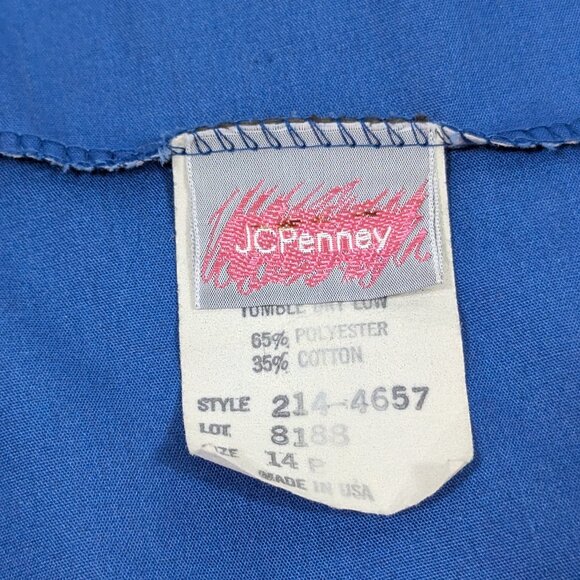 Vintage MCM JC Penny Dress with Short Sleeve Lady Jacket Made in USA - Picture 5 of 9